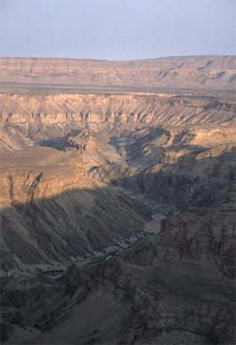 Der Fish River Canyon im Morgenlicht